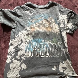 “Wyoming” men’s graphic T-shirt